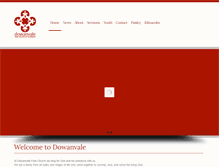 Tablet Screenshot of dowanvale.org